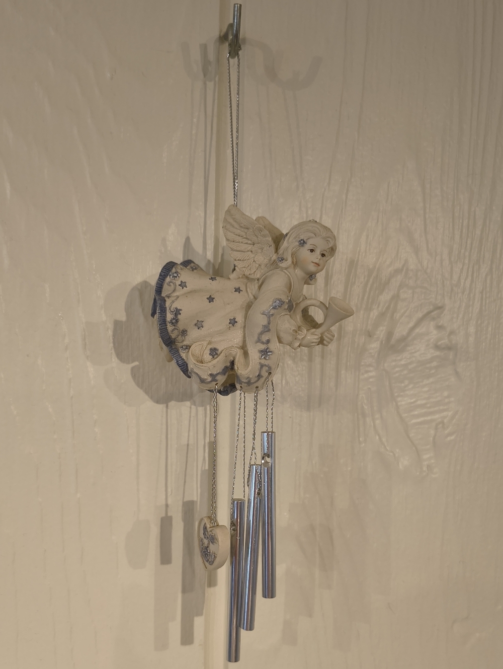Sarah's Angels Wind Chime Wall Hook Decor
